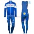 Tenue Maillot M/L + Collant à Bretelles 2018 Quick Step Floors Hiver Thermal Fleece M001