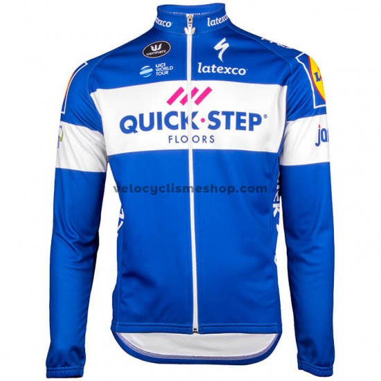 Maillot Cyclisme 2018 Quick Step Floors Manches Longues M001