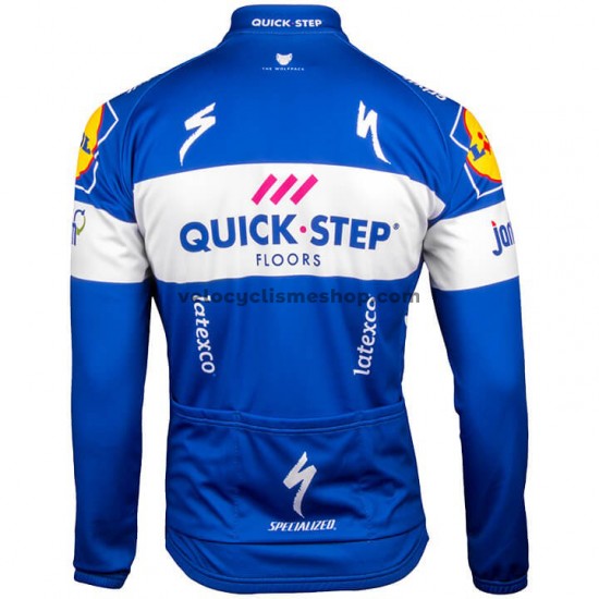 Maillot Cyclisme 2018 Quick Step Floors Manches Longues M001