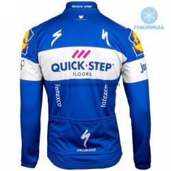 Maillot Cyclisme 2018 Quick Step Floors Hiver Thermal Fleece M001