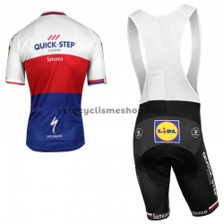 Tenue Maillot + Cuissard à Bretelles 2018 Quick-Step Floors M002