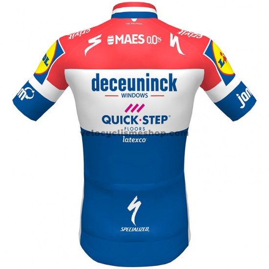 Tenue Maillot + Cuissard à Bretelles 2020 Quick-Step Floors M001