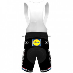 Tenue Maillot + Cuissard à Bretelles 2020 Quick-Step Floors M002