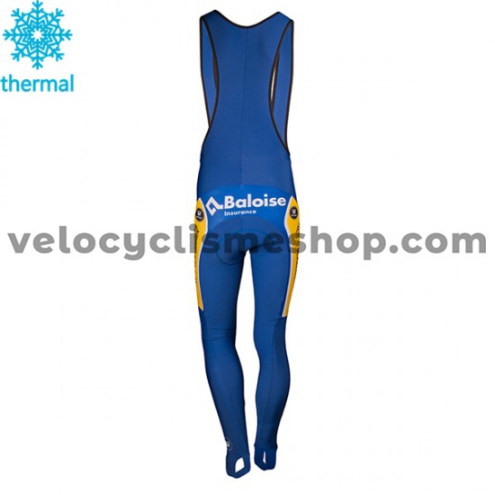 Collant à Bretelles 2018 Sport Vlaanderen-Baloise Hiver Thermal Fleece M001