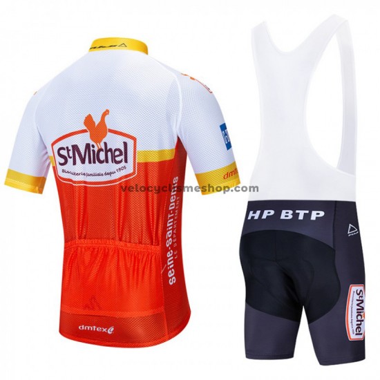 Tenue Maillot + Cuissard à Bretelles 2020 St. Michel–Auber93 M001