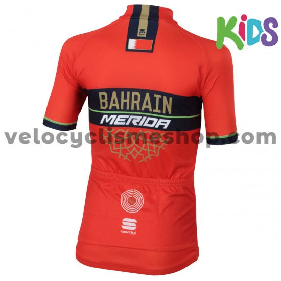 Maillot Cyclisme 2018 Bahrain Merida Enfant M001