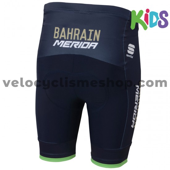 Cuissard Vélo 2018 Bahrain Merida Enfant M001