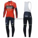 Tenue Maillot M/L + Collant à Bretelles 2018 Bahrain Merida M001