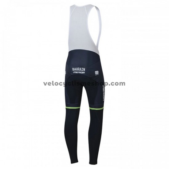 Collant à Bretelles 2018 Bahrain Merida M001