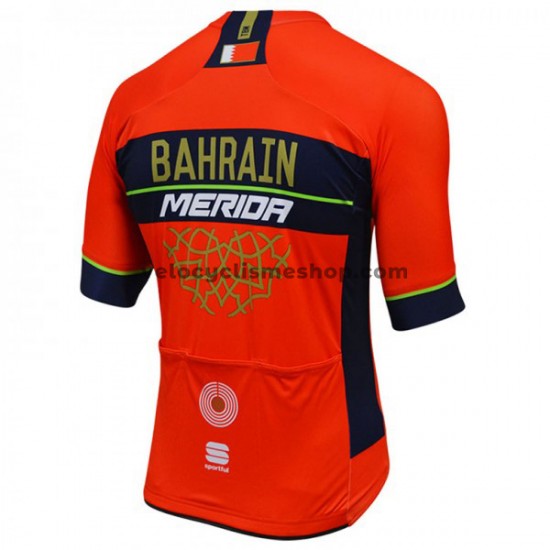 Maillot Cyclisme 2018 Bahrain Merida M001