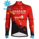 Maillot Cyclisme 2021 Team Bahrain Victorious Hiver Thermal Fleece M001