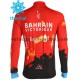 Maillot Cyclisme 2021 Team Bahrain Victorious Hiver Thermal Fleece M001