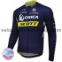 Maillot Cyclisme 2017 Orica-Scott Hiver Thermal Fleece M001