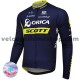 Maillot Cyclisme 2017 Orica-Scott Hiver Thermal Fleece M001