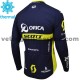 Maillot Cyclisme 2017 Orica-Scott Hiver Thermal Fleece M001