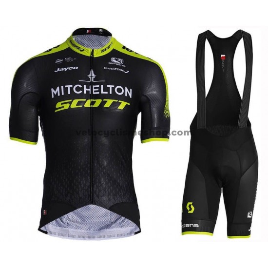 Tenue Maillot + Cuissard à Bretelles 2019 Mitchelton-Scott M001