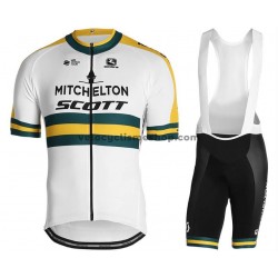 Tenue Maillot + Cuissard à Bretelles 2019 Mitchelton-Scott M002