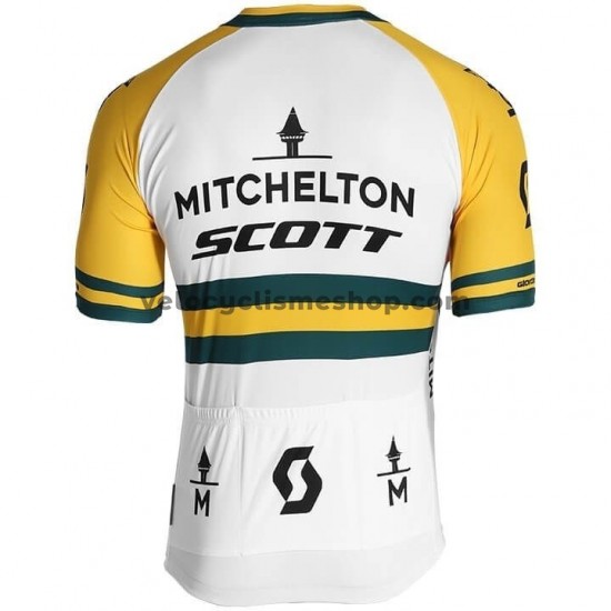 Tenue Maillot + Cuissard à Bretelles 2019 Mitchelton-Scott M002