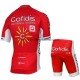 Tenue Maillot + Cuissard 2017 Cofidis Pro Team Enfant M001