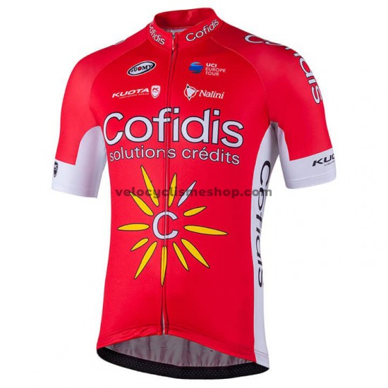 Maillot Cyclisme 2018 Cofidis Pro Team M001