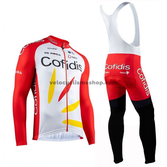 Tenue Maillot M/L + Collant à Bretelles 2020 Cofidis Pro Team M001