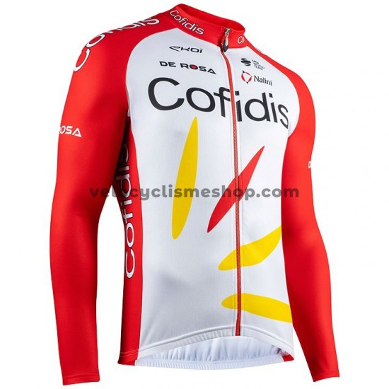 Tenue Maillot M/L + Collant à Bretelles 2020 Cofidis Pro Team M001
