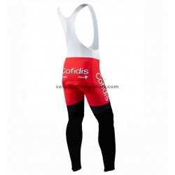 Tenue Maillot M/L + Collant à Bretelles 2020 Cofidis Pro Team M001