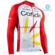 Tenue Maillot M/L + Collant à Bretelles 2020 Cofidis Pro Team Hiver Thermal Fleece M001