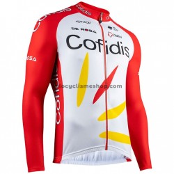 Maillot Cyclisme 2020 Cofidis Pro Team Manches Longues M001