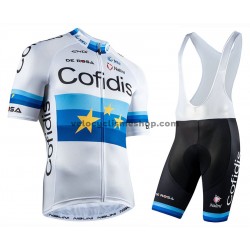 Tenue Maillot + Cuissard à Bretelles 2020 Cofidis Pro Team M002