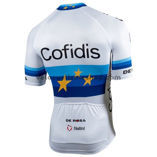 Tenue Maillot + Cuissard à Bretelles 2020 Cofidis Pro Team M002