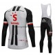 Tenue Maillot M/L + Collant à Bretelles 2018 Team Sunweb M001