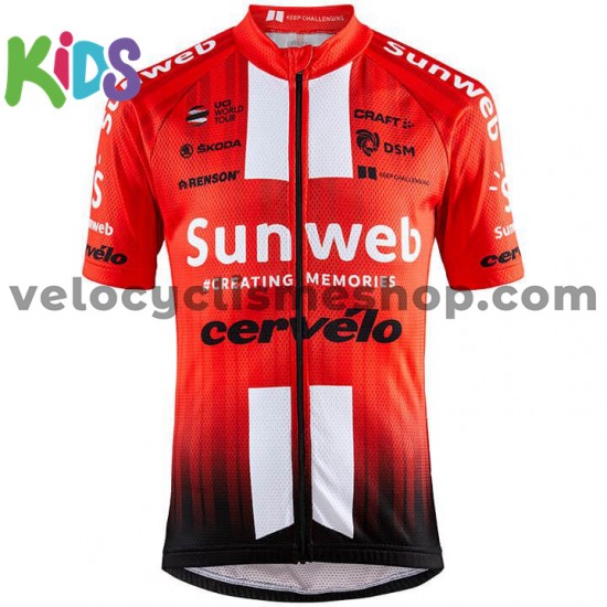 Tenue Maillot + Cuissard 2019 Team Sunweb Enfant M001