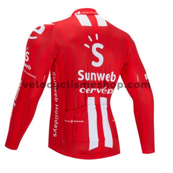 Maillot Cyclisme 2020 Team Sunweb Manches Longues M001