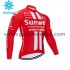 Maillot Cyclisme 2020 Team Sunweb Hiver Thermal Fleece M001