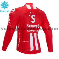 Maillot Cyclisme 2020 Team Sunweb Hiver Thermal Fleece M001