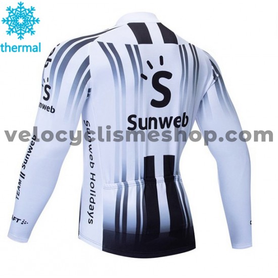 Maillot Cyclisme 2020 Team Sunweb Hiver Thermal Fleece M002