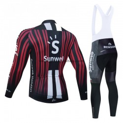Tenue Maillot M/L + Collant à Bretelles 2020 Team Sunweb M003