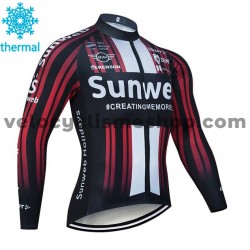 Maillot Cyclisme 2020 Team Sunweb Hiver Thermal Fleece M003