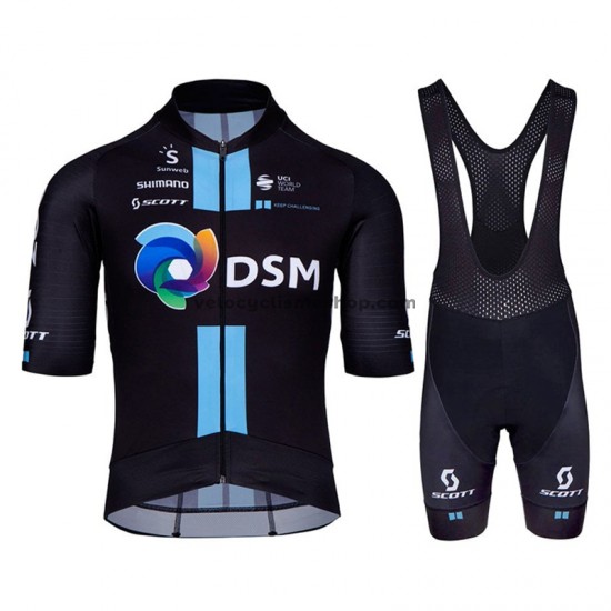 Tenue Maillot + Cuissard à Bretelles 2021 Team DSM M001