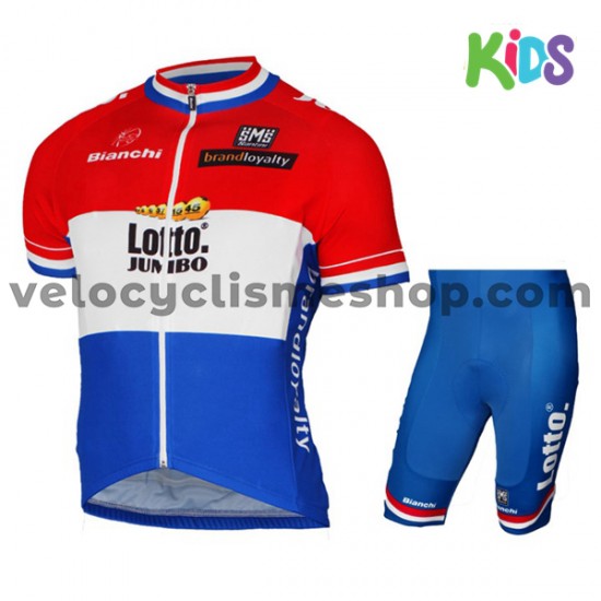 Tenue Maillot + Cuissard 2017 LottoNL-Jumbo Enfant M001