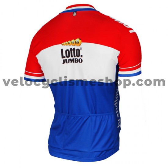 Tenue Maillot + Cuissard à Bretelles 2017 LottoNL-Jumbo M001