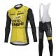 Tenue Maillot M/L + Collant à Bretelles 2018 LottoNL-Jumbo M001