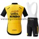 Tenue Maillot + Cuissard à Bretelles 2018 LottoNL-Jumbo M001