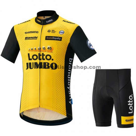Tenue Maillot + Cuissard 2018 LottoNL-Jumbo M001