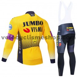 Tenue Maillot M/L + Collant à Bretelles 2019 Team Jumbo–Visma M001