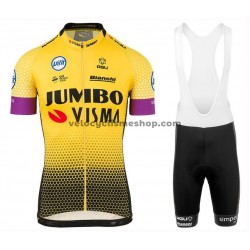 Tenue Maillot + Cuissard à Bretelles 2019 Team Jumbo–Visma M001