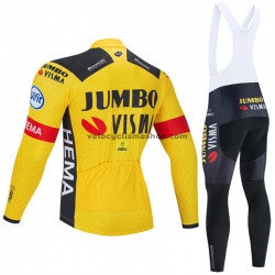 Tenue Maillot M/L + Collant à Bretelles 2020 Team Jumbo–Visma M001