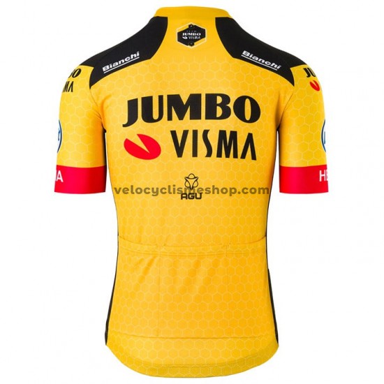 Tenue Maillot + Cuissard à Bretelles 2020 Team Jumbo–Visma M001