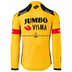 Maillot Cyclisme 2020 Team Jumbo–Visma Manches Longues M001